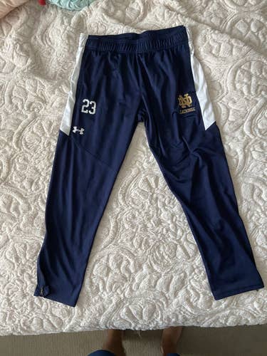 Notre Dame 23 Team Issued Navy Sweatpants