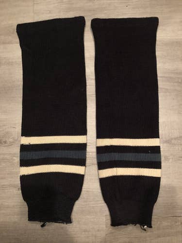 Black Hockey Socks