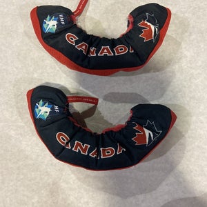 Bowen Byram World Junior’s Team Canada Game Used Skate Soakers