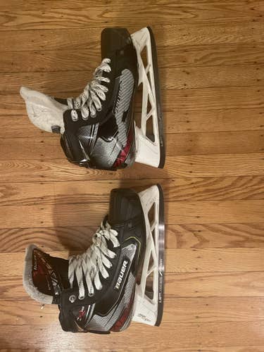 Senior Bauer Regular Width Size 8.5 Vapor 2X Pro Hockey Goalie Skates