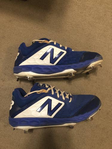 New Balance L3000v4 Metal Cleats…Blue, Size 11.5