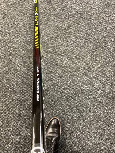 New Senior Warrior Left Hand Alpha DX Hockey Stick Pro Stock Gaudreau Curve Grip