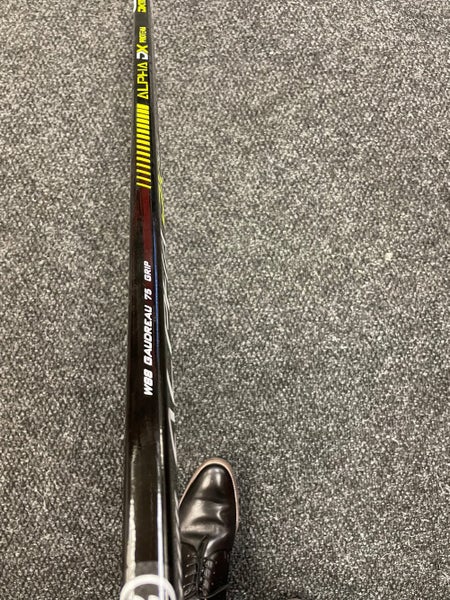 New Senior Warrior Left Hand Alpha DX Hockey Stick Pro Stock Gaudreau Curve Grip
