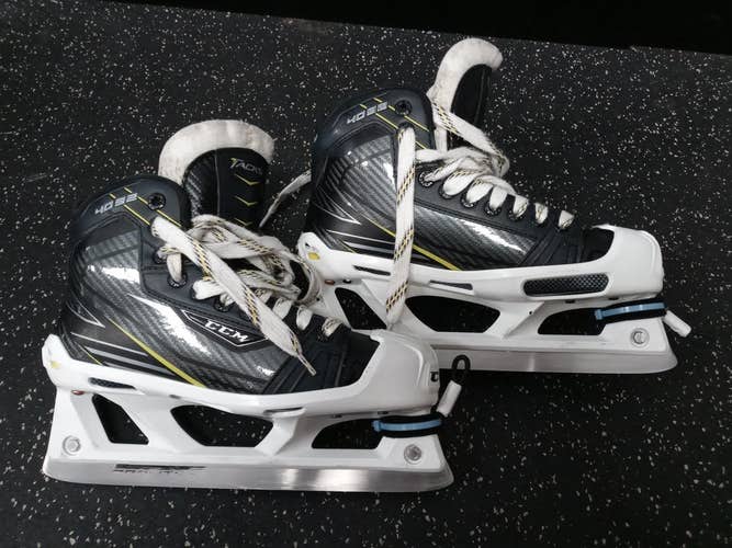 Used Ccm Tacks 4092 Senior 5 Ice Skates Goalie Skates