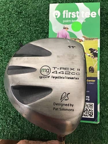 MG Golf T-Rex II Driver 11* With Ladies Graphite Shaft