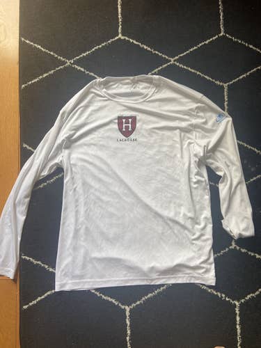 Harvard Mens Lacrosse Team Issued One Love Foundation Shooting Shirt - XXL
