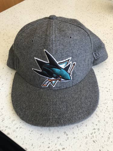 Like New San Jose Sharks New Era Hat