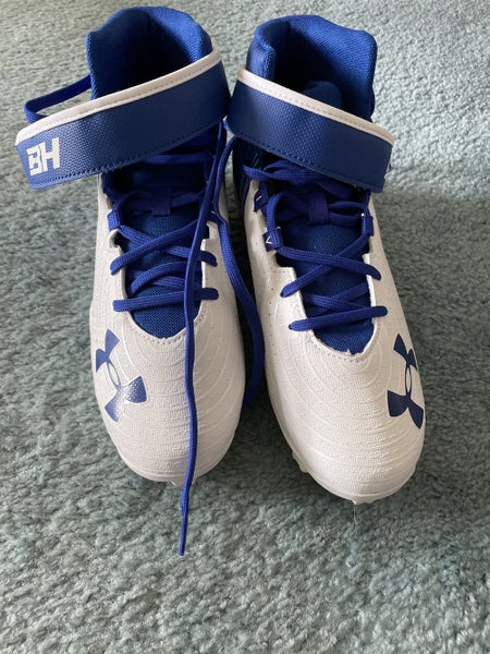 Blue New Adult Men's Size 7.5 (Women's 8.5) Molded Cleats Under Armour Low Cut