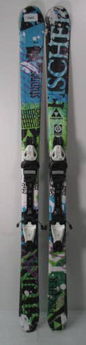 Used Fischer Stunner 151cm Skis With Fischer Bindings (SY662)