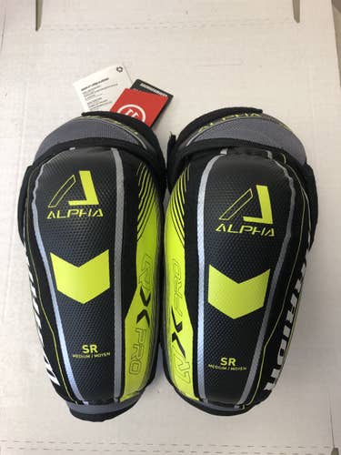 New Senior Warrior Alpha QX Pro Hockey Elbow Pads Medium Med M sr