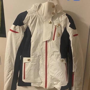 White Women's Medium Spyder Jacket
