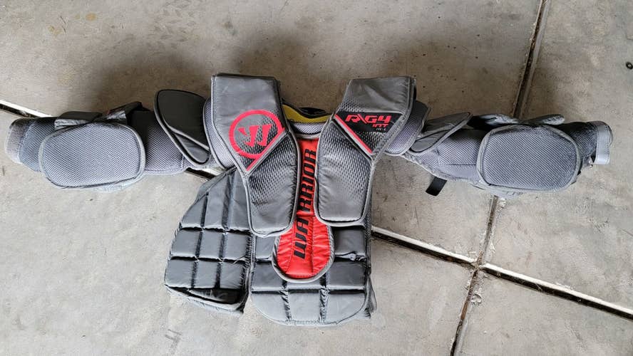 Intermediate Used Large Warrior Ritual G4 Goalie Chest Protector