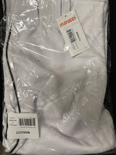 White Men's XL Marucci Pants