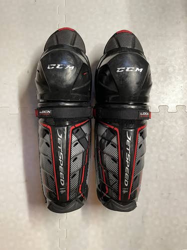 Senior 14” CCM JetSpeed FT1 Shin Pads