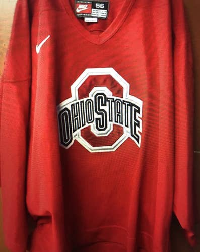 Used Nike The Ohio State Practice Jersey Red Sz 56