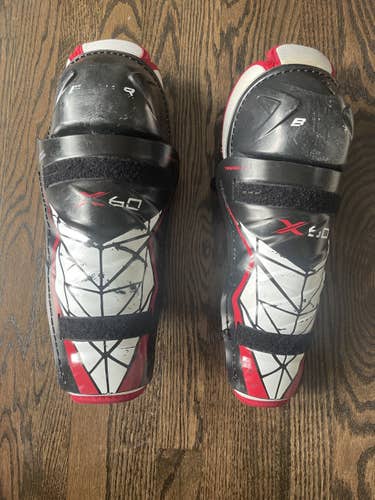 Senior Bauer Vapor X60 Shin Pads Bundle W Elbow Pads