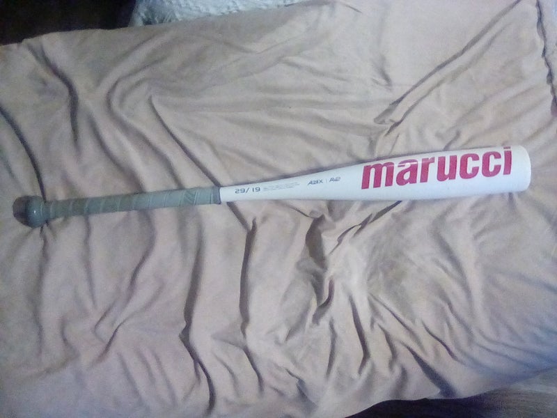 Used Kid Pitch (9YO-13YO) USSSA Certified 2020 Marucci Hybrid CAT 7 Bat (-10) 19 oz 29"