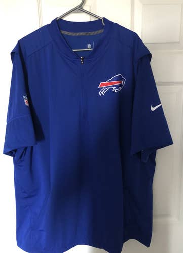 Nike NFL Buffalo Bills Pull over Sideline Jacket size XXL