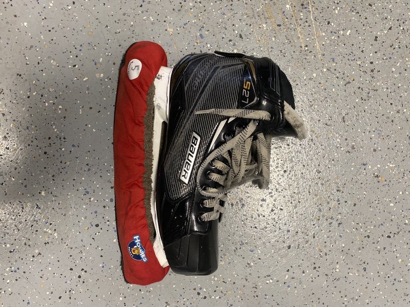 Used Bauer Regular Width Size 10 Supreme S27 Hockey Goalie Skates With Bauer LS5G Vertex Blades