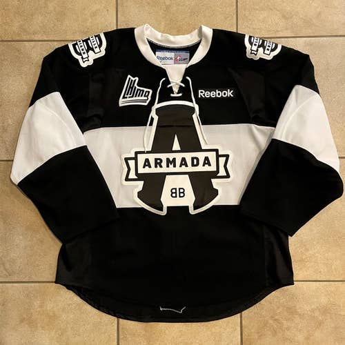 MIC Authentic Reebok Blainville-Boisbriand Armada Jersey Sz 54