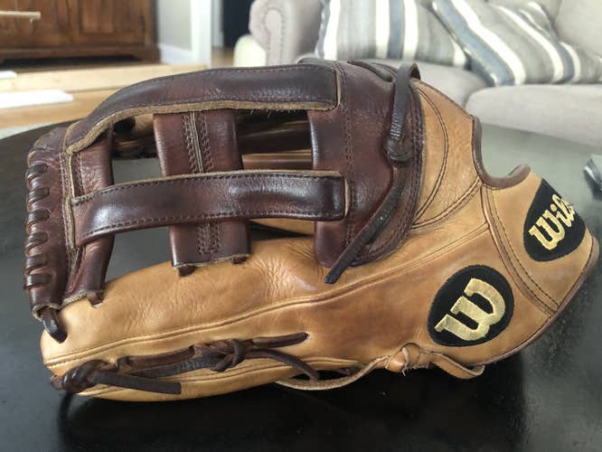 Brown High School/College Outfield 12.5" A2K Baseball Glove