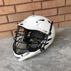 White Youth Player's Cascade CPX-R Helmet