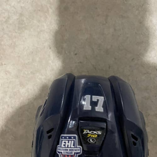 Blue Used Large CCM Helmet