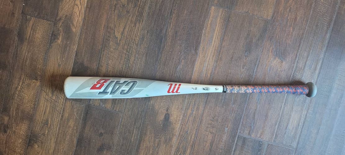 Used Kid Pitch (9YO-13YO) USSSA Certified 2020 Marucci Alloy CAT 8 Bat (-5) 25 oz 30"