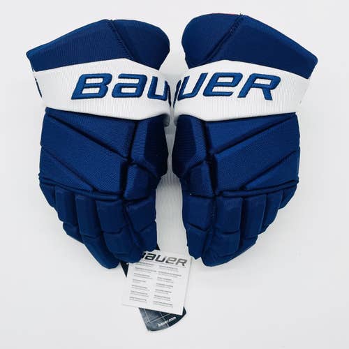 New Toronto Maple Leafs Bauer Vapor 2X Pro Hockey Gloves-14"-Lehtonen
