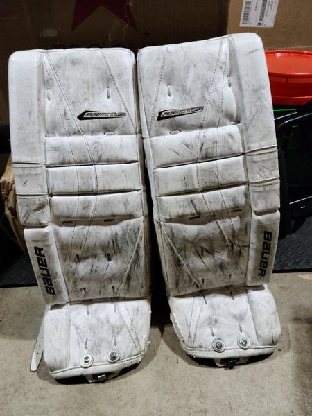 Used 26+1" Bauer Reactor 5000 Goalie Leg Pads