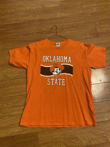 Youth XL Oklahoma State Orange Football T shirt