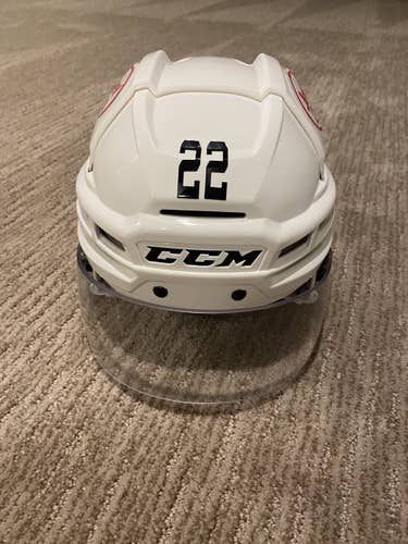 Chicago Wolves #22 CCM Super Tacks Hockey Helmet