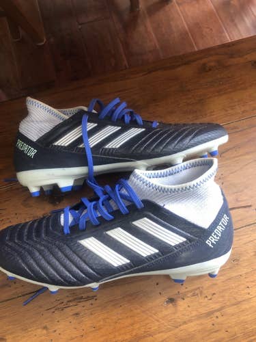 Blue Unisex Size 6.5 (Women's 7.5) Adidas Predator 18.3 Cleats