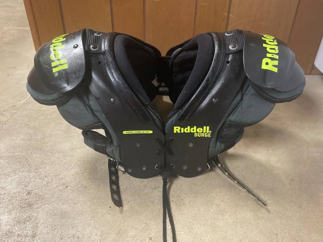 Used Large Riddell Surge Shoulder Pads