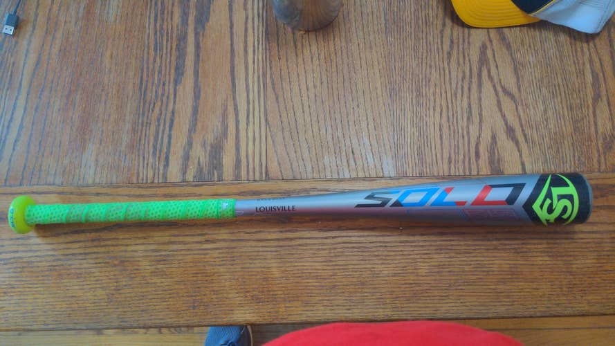 Used Kid Pitch (9YO-13YO) 2019 Louisville Slugger Alloy Solo 619 Bat (-11) 17 oz 28"