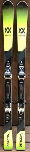 Used Unisex 2018 Volkl All Mountain Deacon 75 Skis With Bindings