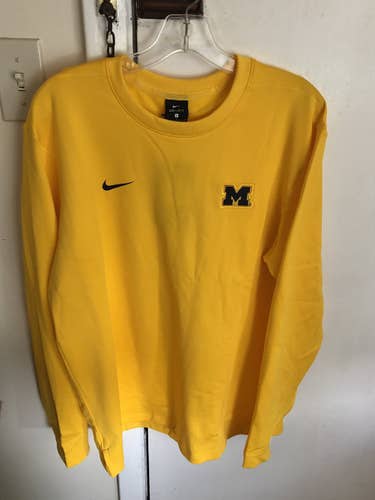 Michigan Wolverines Nike men’s NCAA crew L