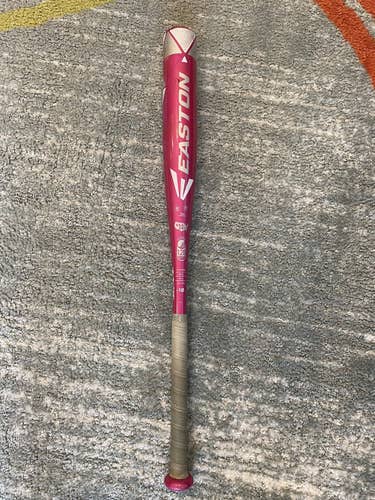 Easton Pink Kid Pitch (9YO-13YO) 2020 Alloy (-10) 19 oz 28" Pink Sapphire Bat