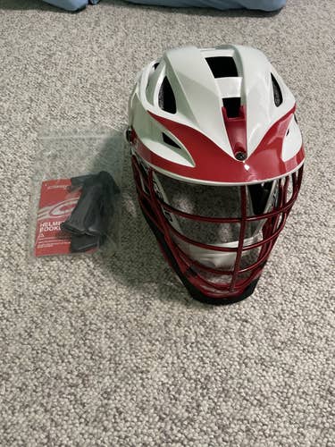White Used Player's Cascade S Helmet