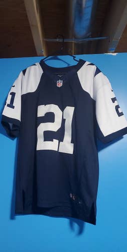 Ezekiel Elliott Men's Medium Dallas Cowboys Alternate Nike Jersey