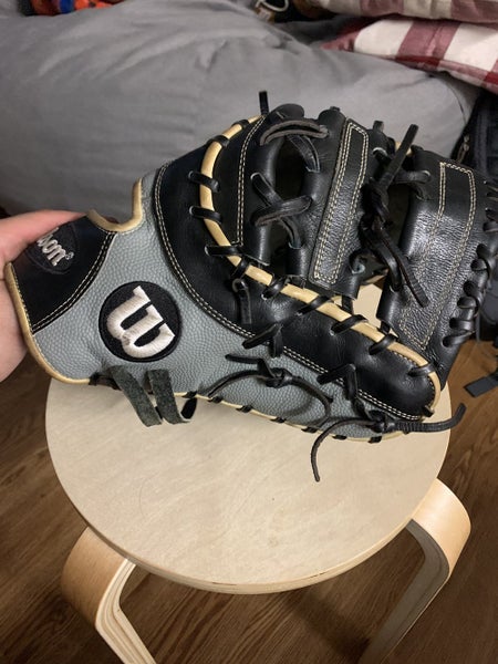 Gray High School/College First Base 12.5" A2000 Baseball Glove