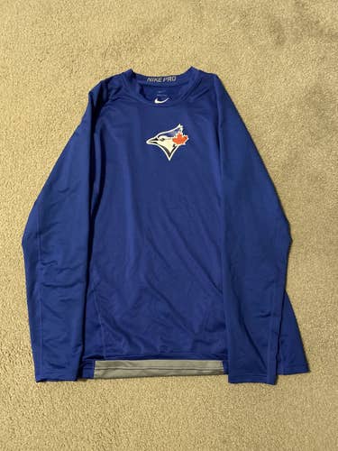 Toronto Blue Jays long sleeve insulated dri fit shirt