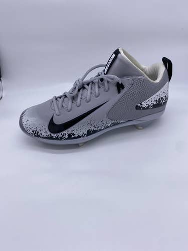 New Size 13 Gray Nike Zoom Trout 3 Cleats