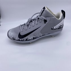 New Size 13 Gray Nike Zoom Trout 3 Cleats