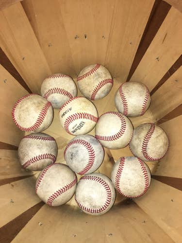 Baseballs 12 Pack (1 Dozen) Baseballs Used