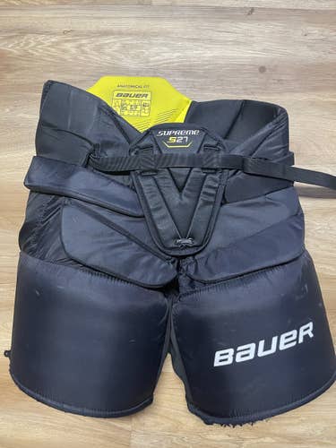 Black Senior Small Bauer S27  Hockey Goalie Pants
