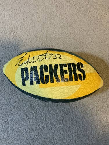 Frank Winters Signed Football