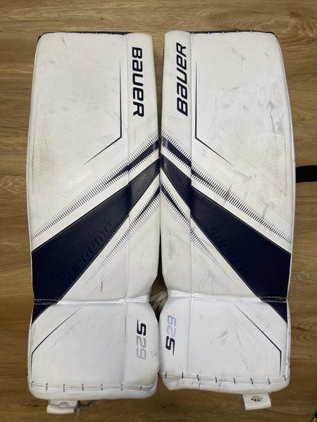 Bauer Supreme S29 goalie leg pads (intermediate medium) 32
