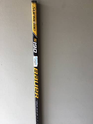Used Senior Bauer RH Supreme S190 Hockey Stick Toews P14 (Toe Pattern)