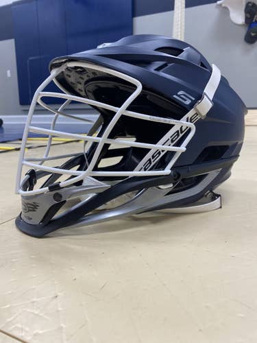 Matte Navy Blue Used Player's Cascade S Helmet